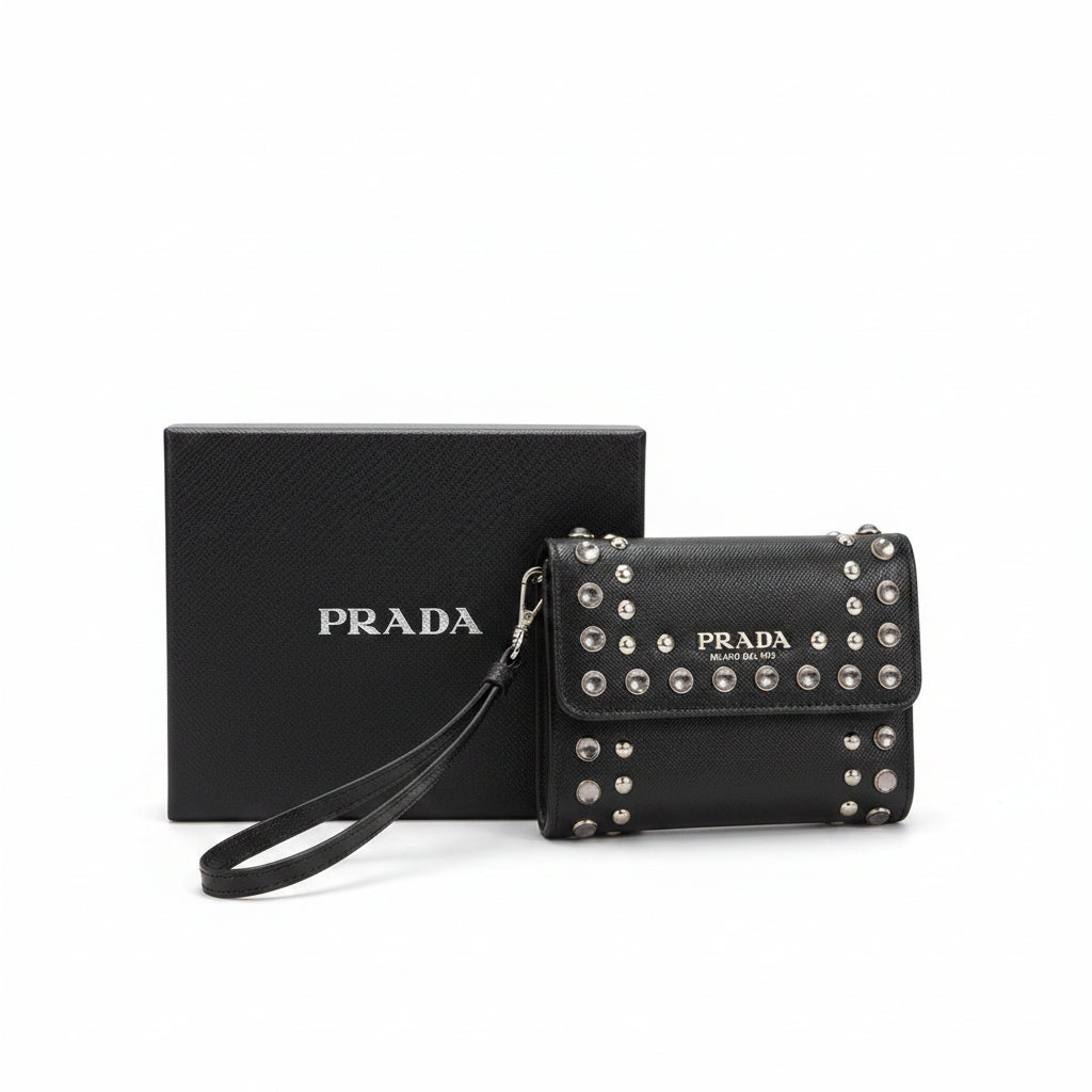 Prada -R WALLET black