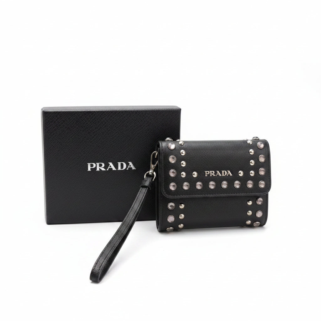 Prada -R WALLET black