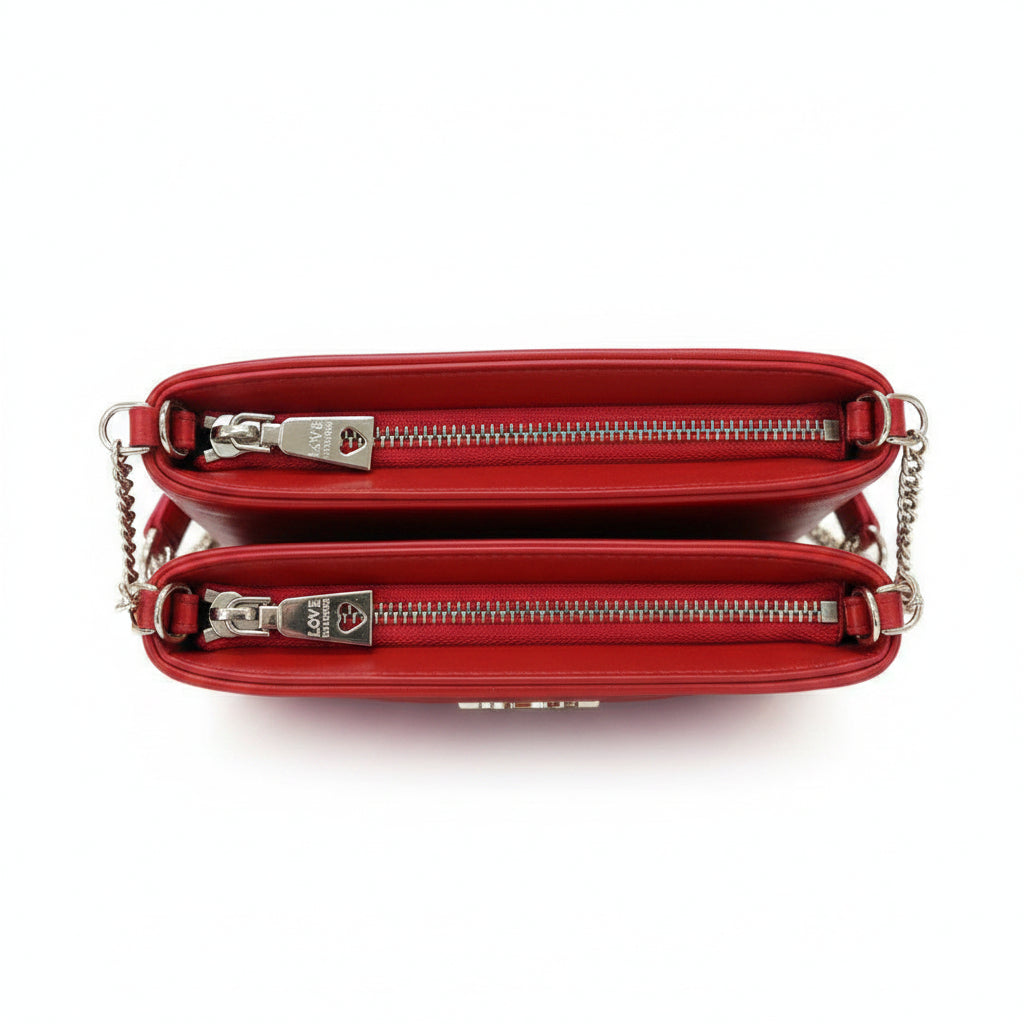 Love Moschino HANDBAGS red
