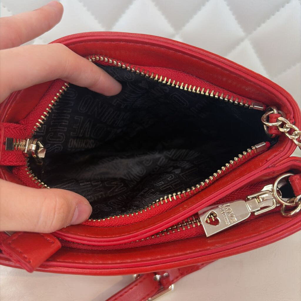 Love Moschino HANDBAGS red