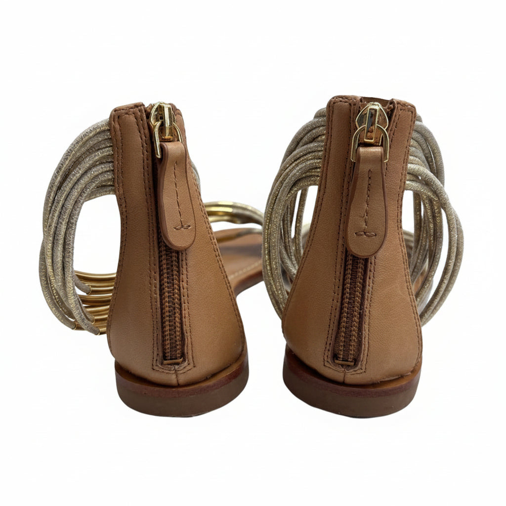 tory burch SHOES 6.5 gold