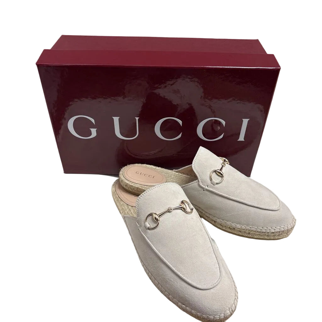 gucci SHOES 38.5 cream