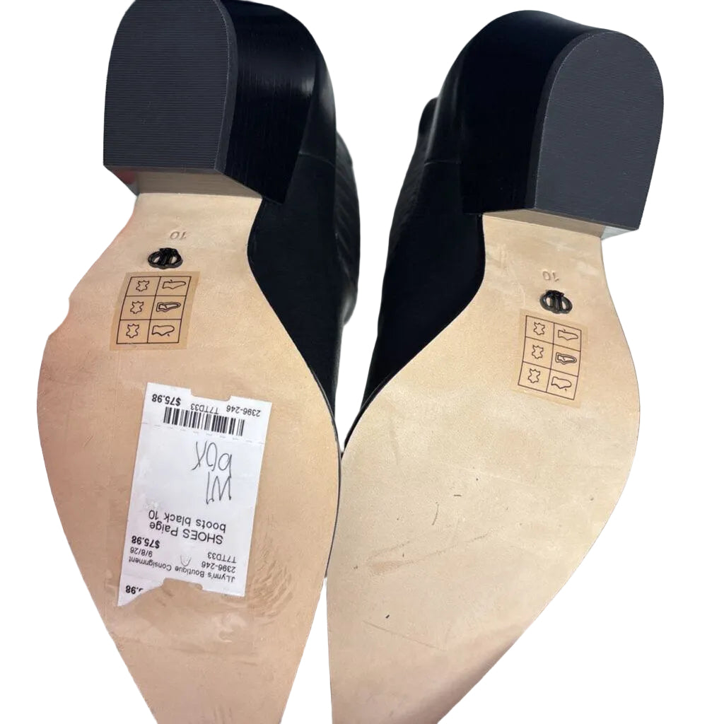 Paige SHOES 10 black