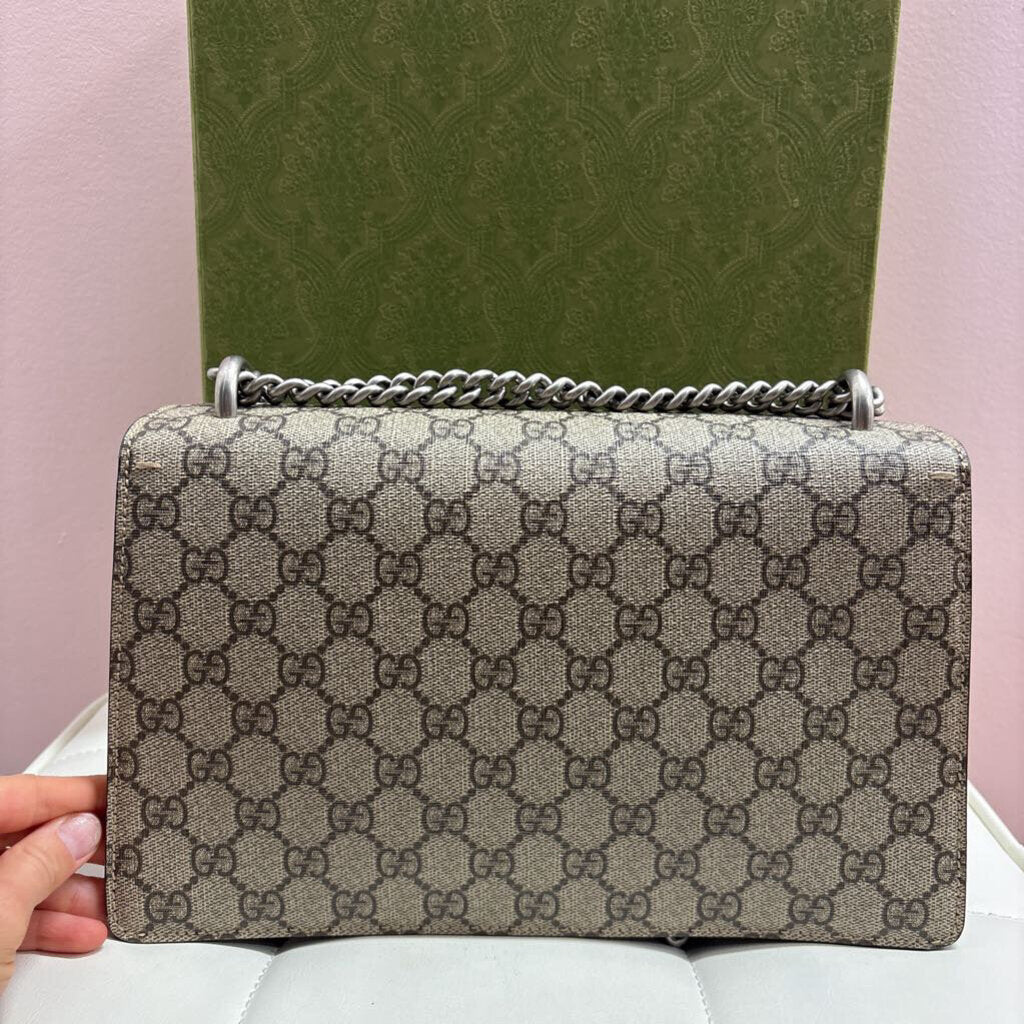 gucci HANDBAGS medium silver/grey