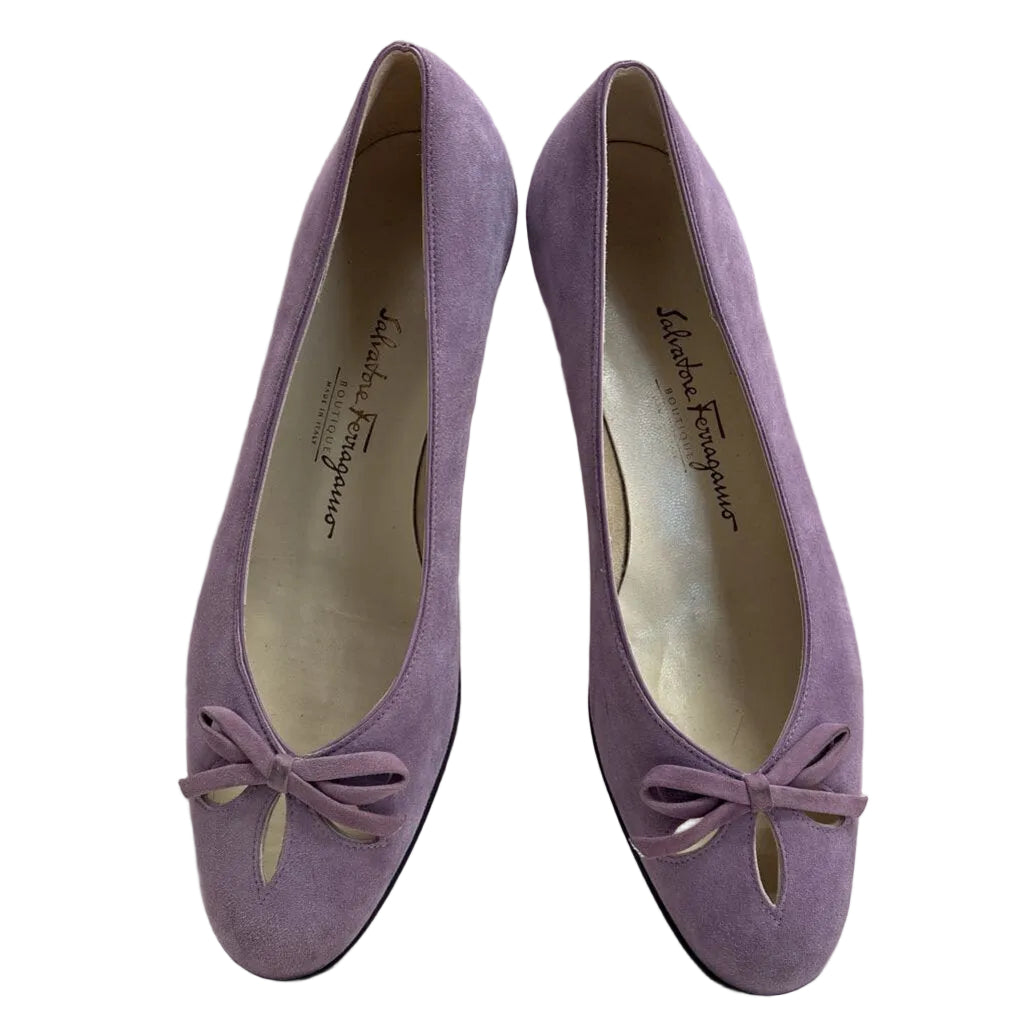Salvatore Farragamo SHOES 8.5 purple