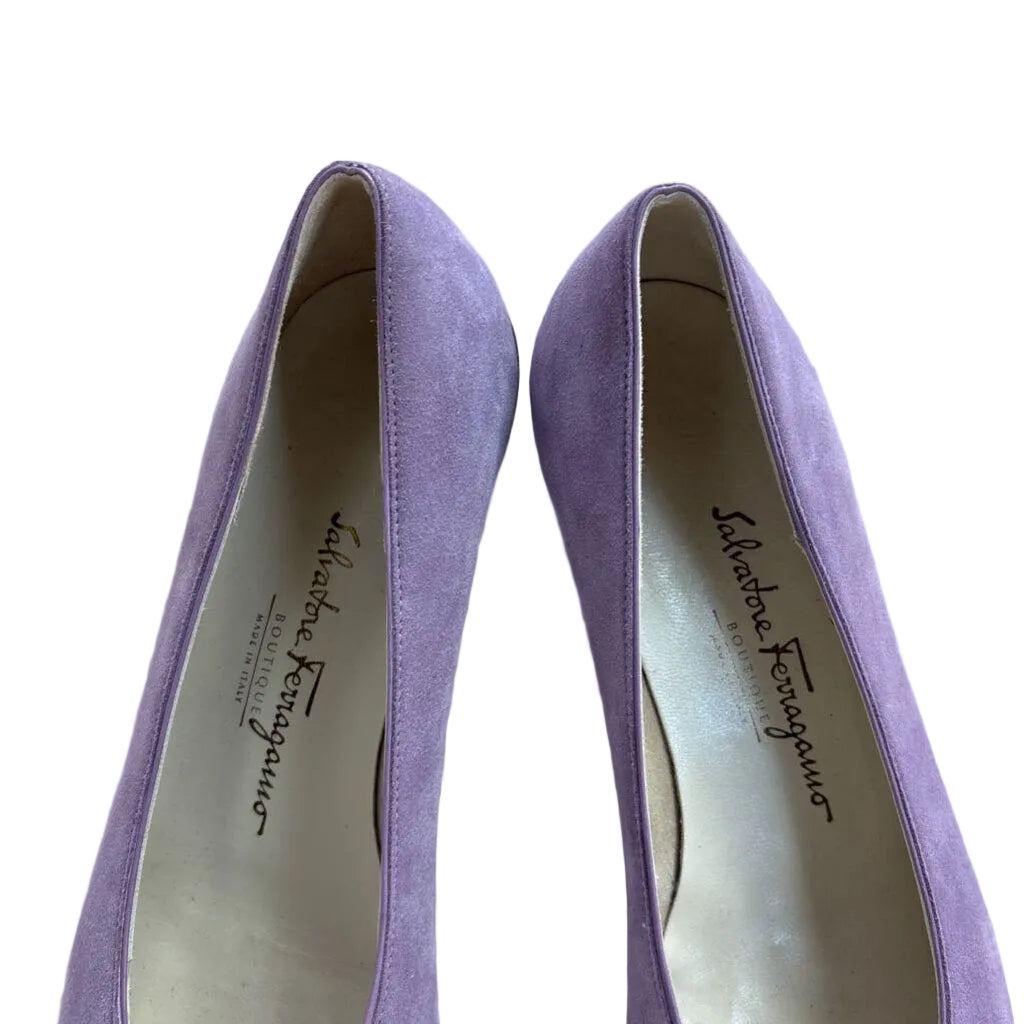 Salvatore Farragamo SHOES 8.5 purple