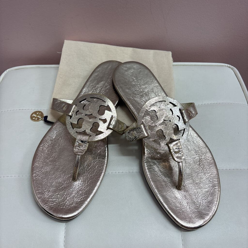 tory burch SHOES 8.5 gold