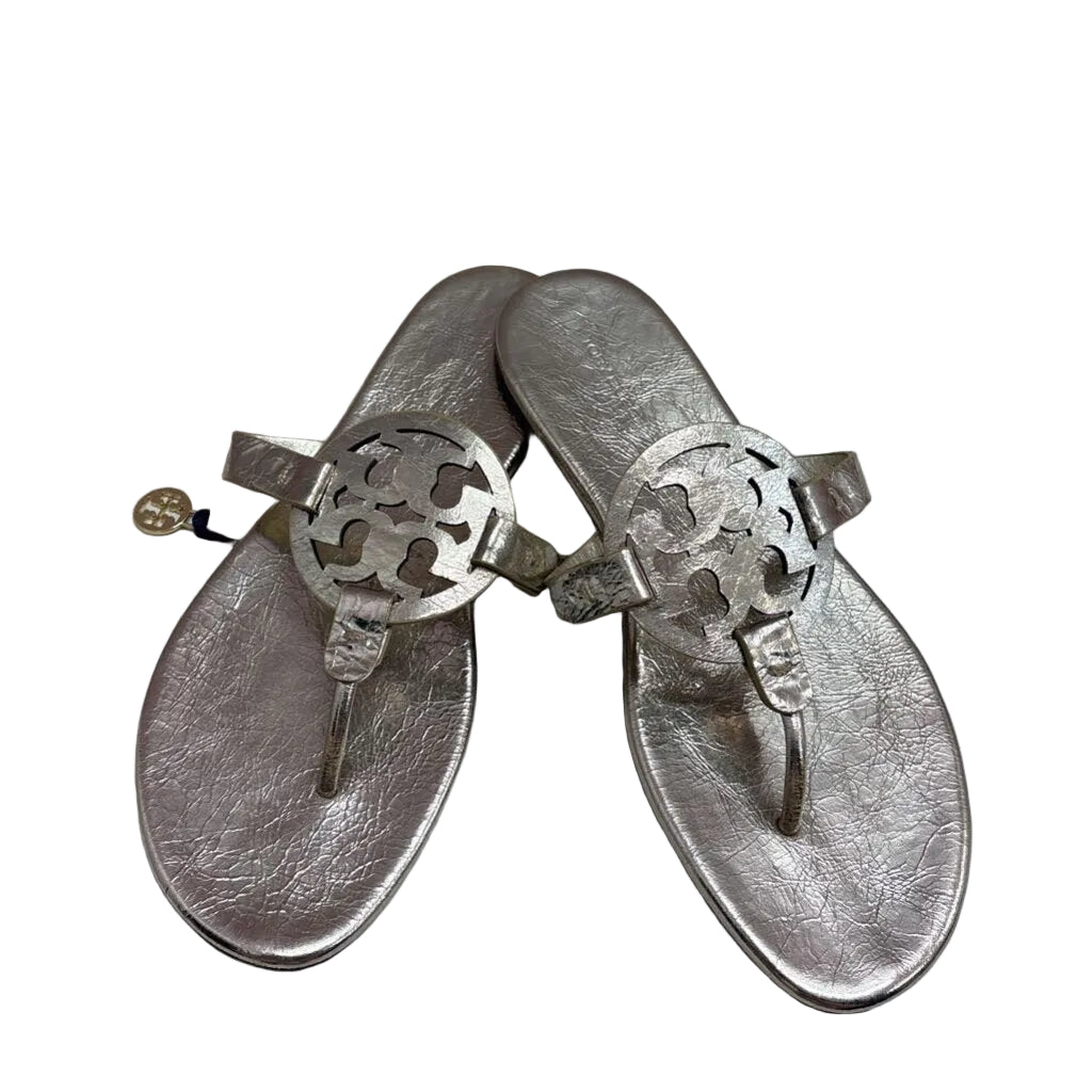 tory burch SHOES 8.5 gold