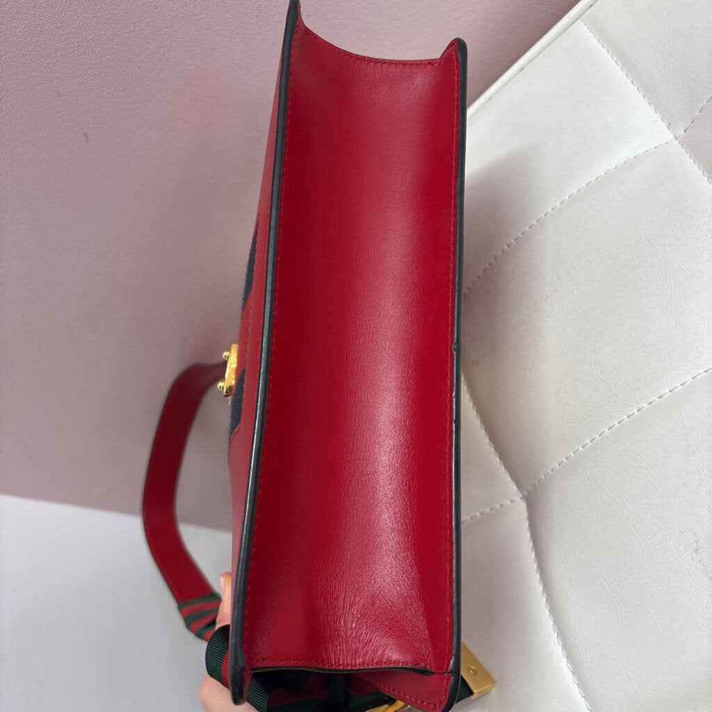 Gucci Sylvie HANDBAGS red