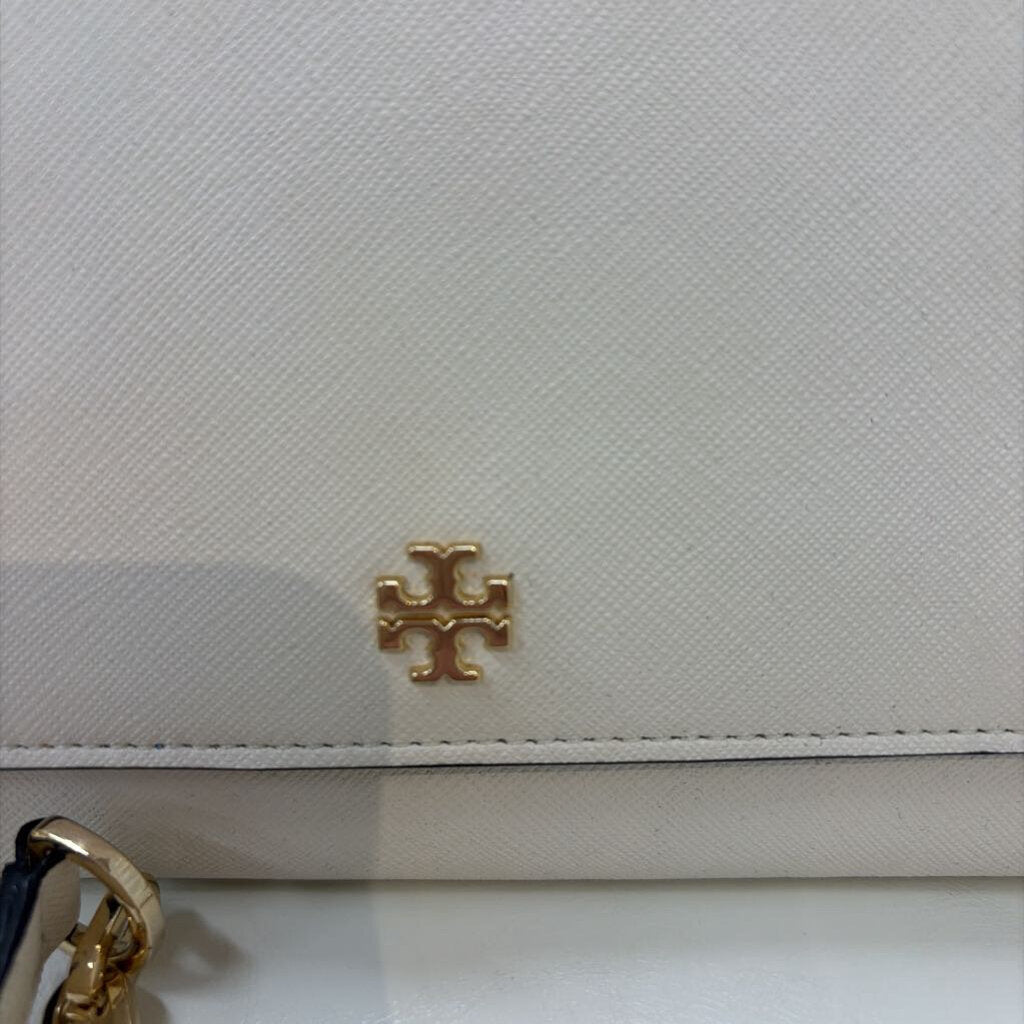 tory burch CROSSBODY white/gold