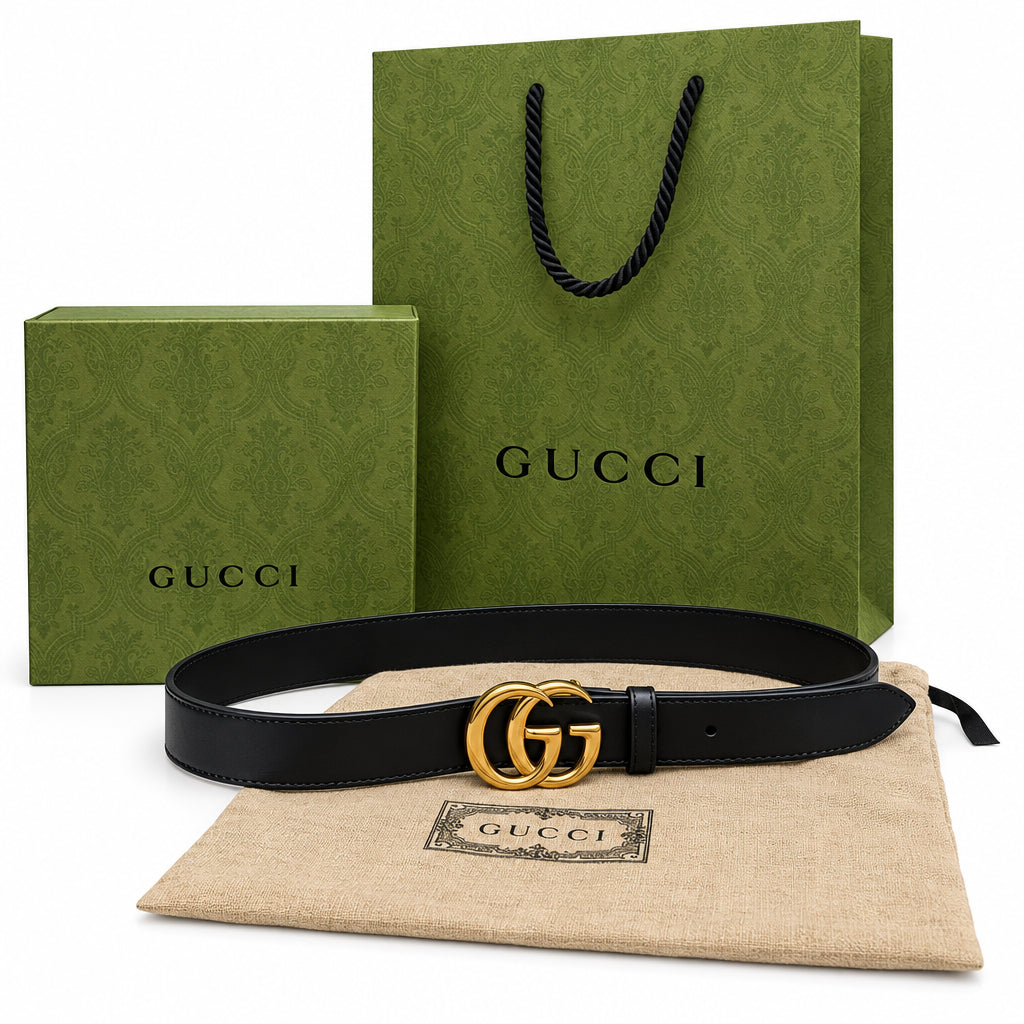 gucci BELTS black/gold