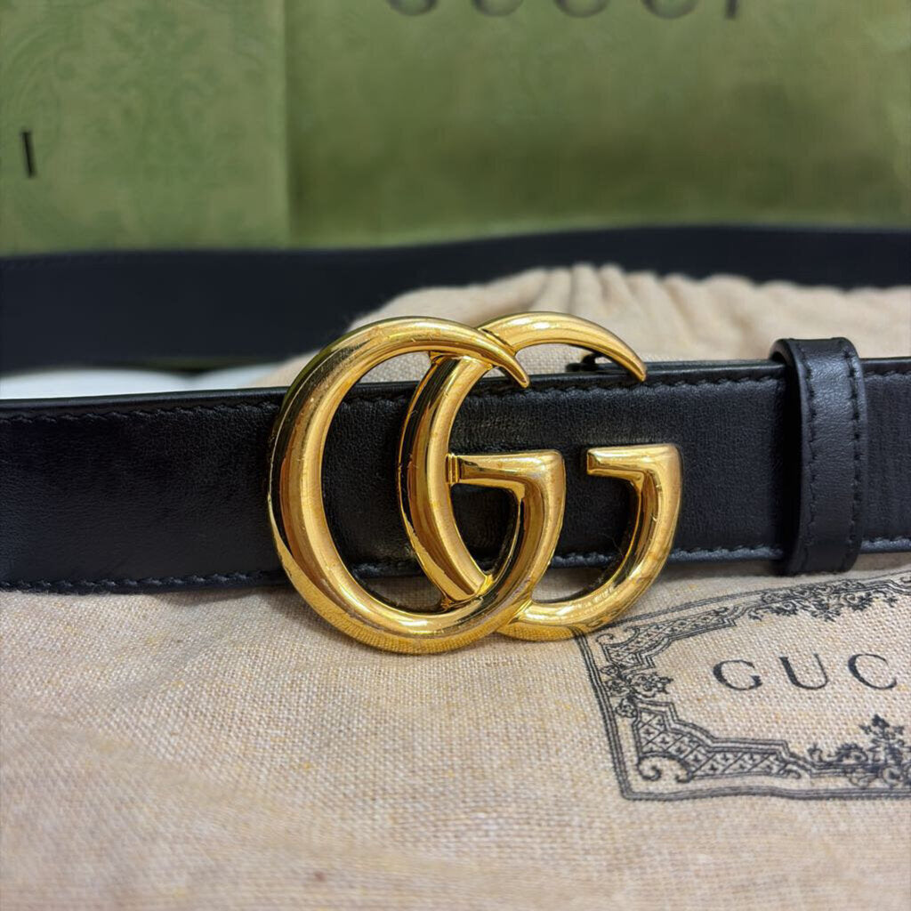 gucci BELTS black/gold