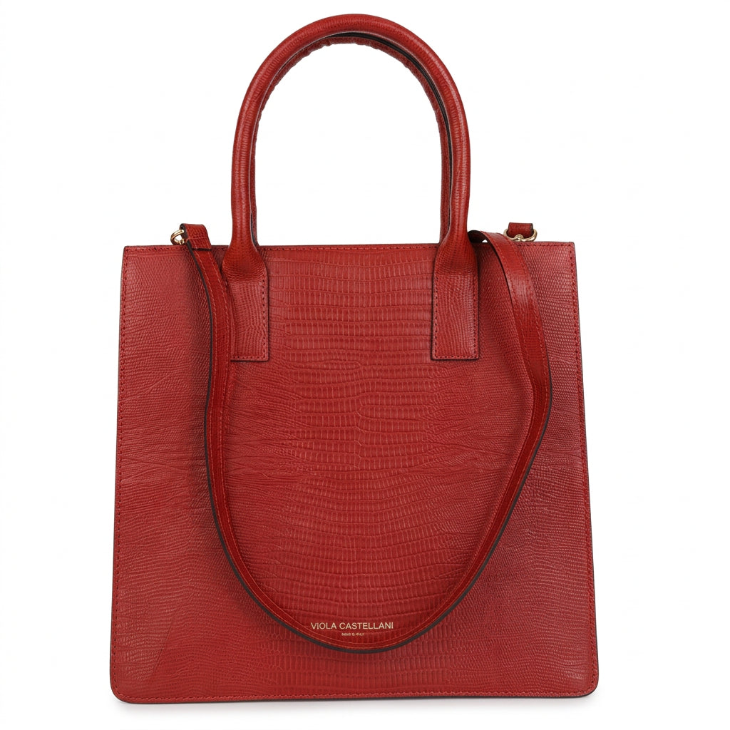Viola Castellani HANDBAGS red
