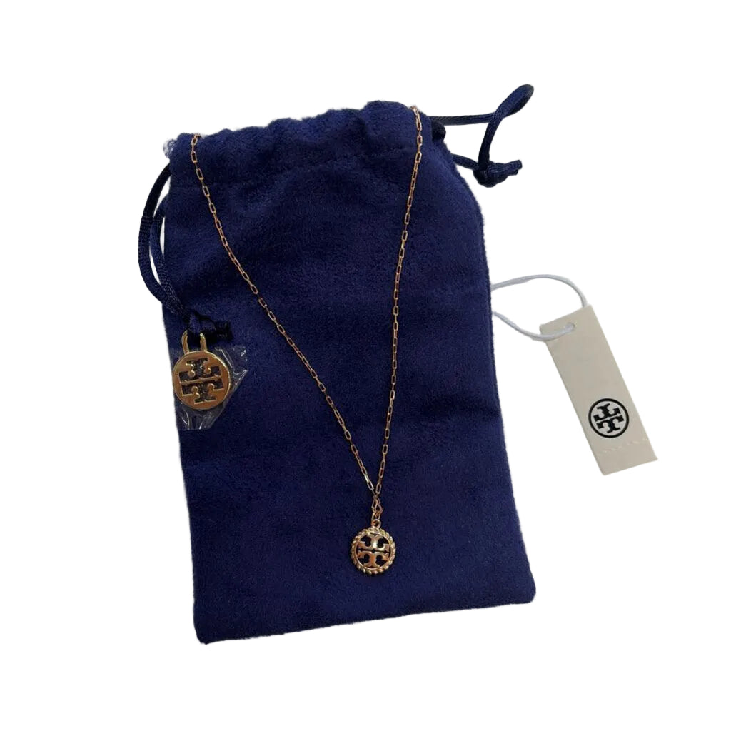 tory burch NECKLACE rose gold