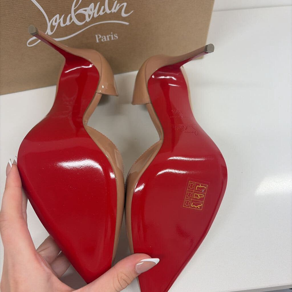 Christian Louboutin HEELS 39.5 tan