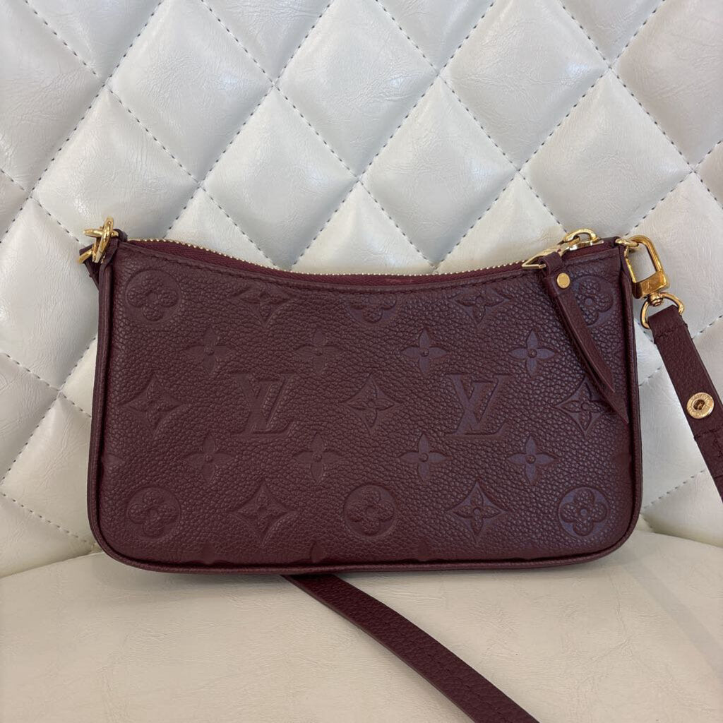 Louis Vuitton HANDBAGS maroon