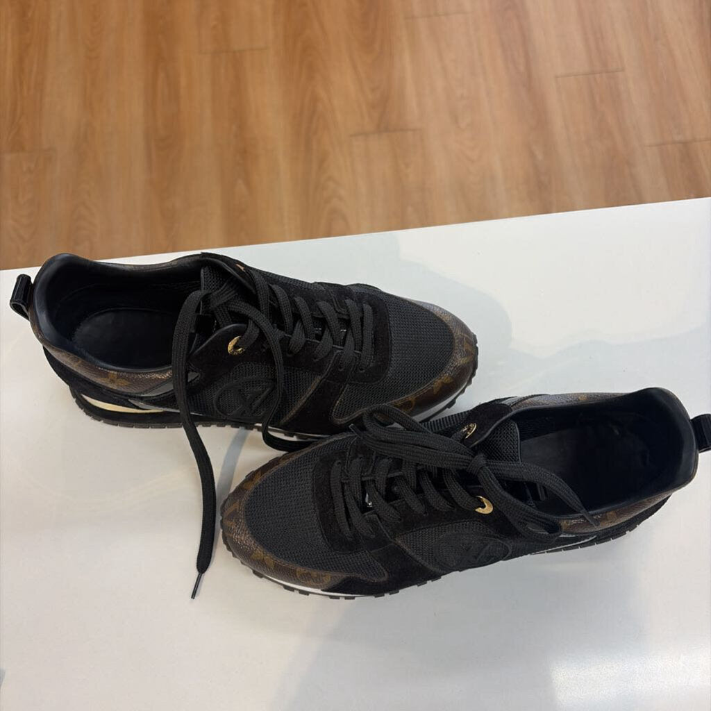 Louis Vuitton SHOES 38.5 black/brown