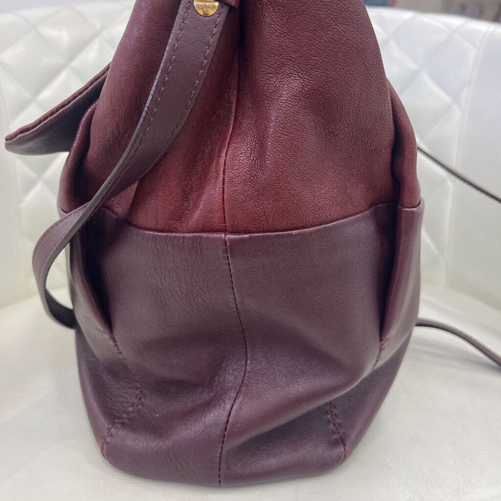 Lanvin HANDBAGS burgundy