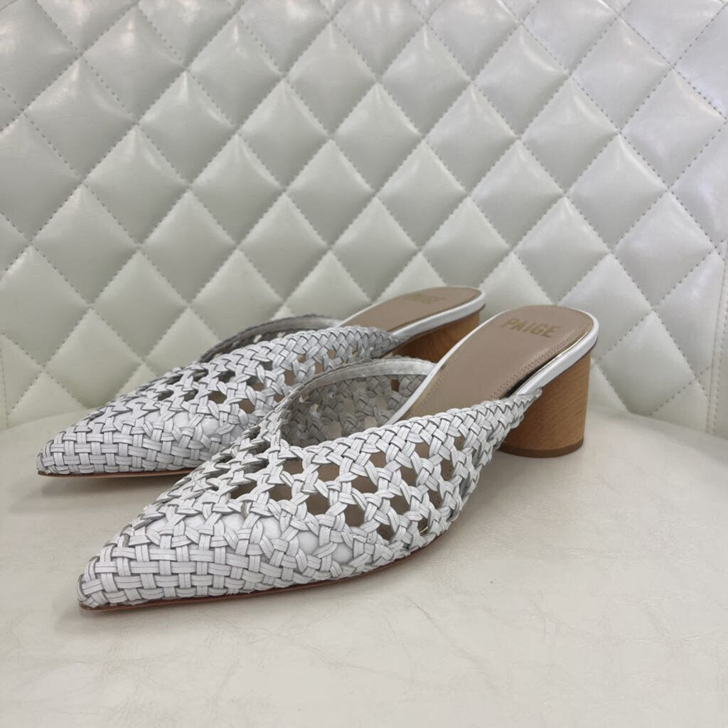 Paige SHOES 9 white