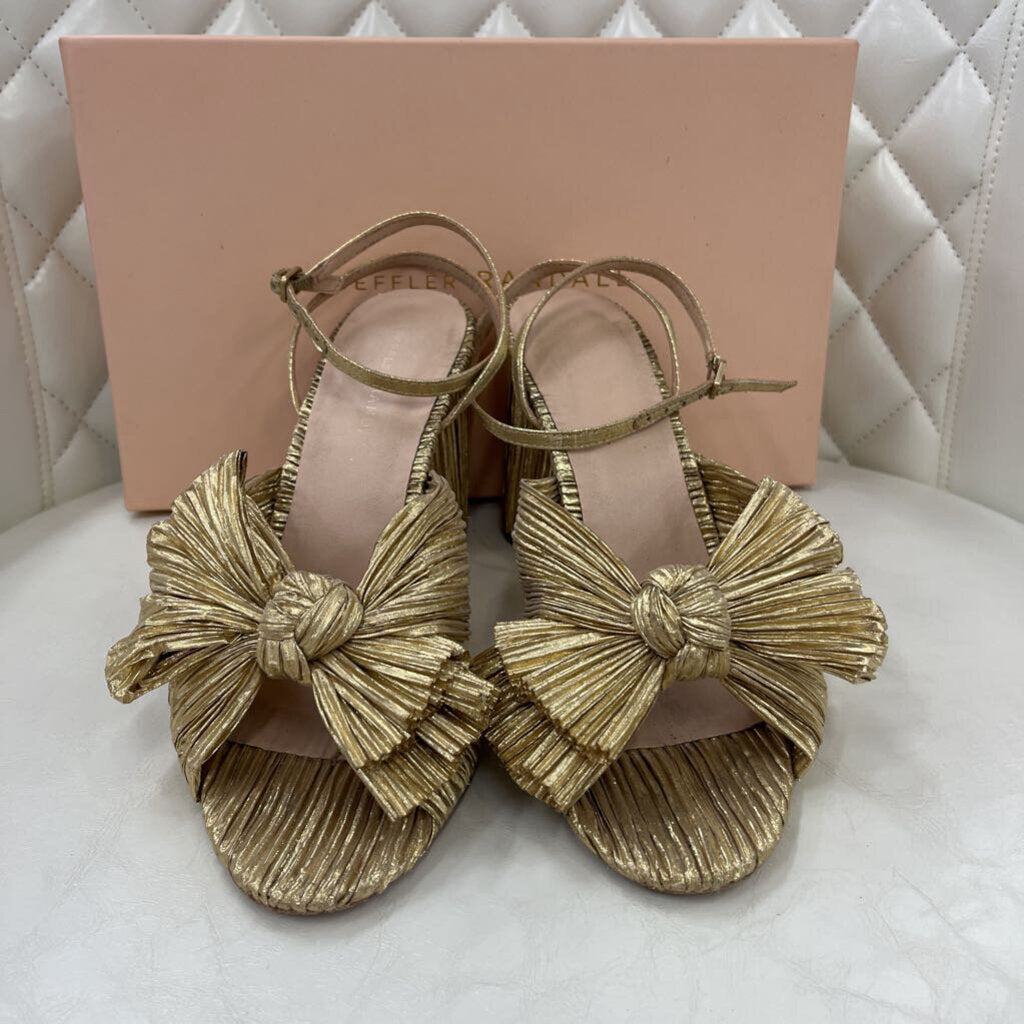 Loeffler Randall-R SHOES 8.5 Gold