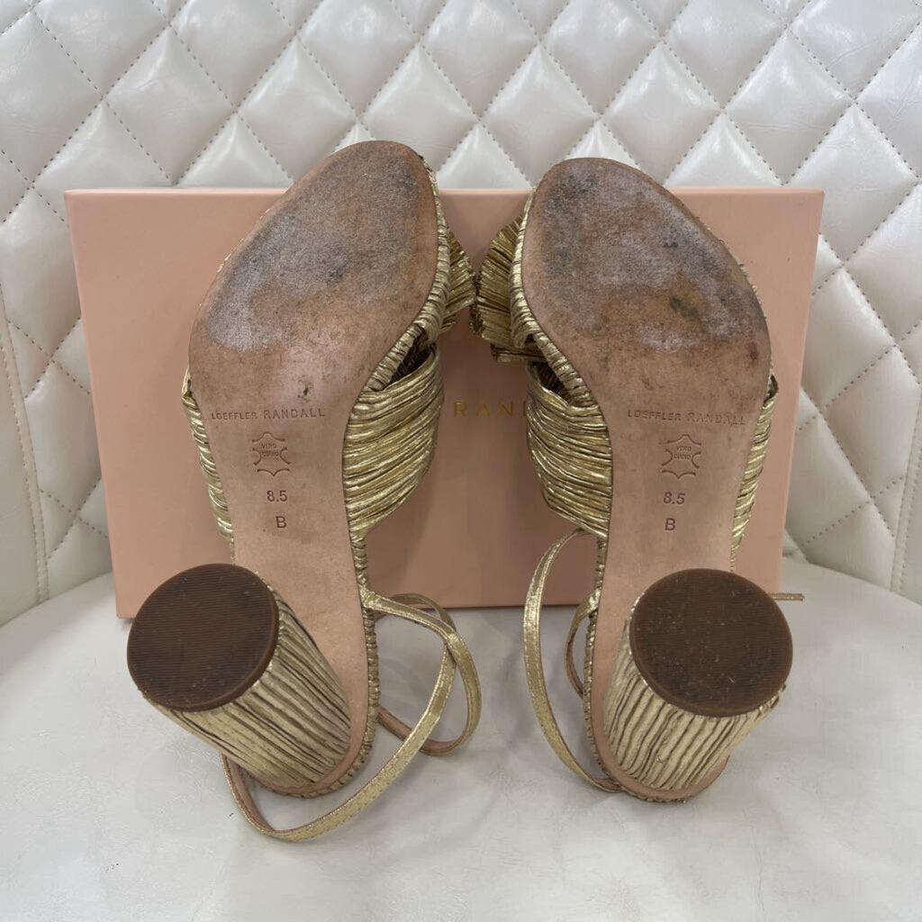 Loeffler Randall-R SHOES 8.5 Gold