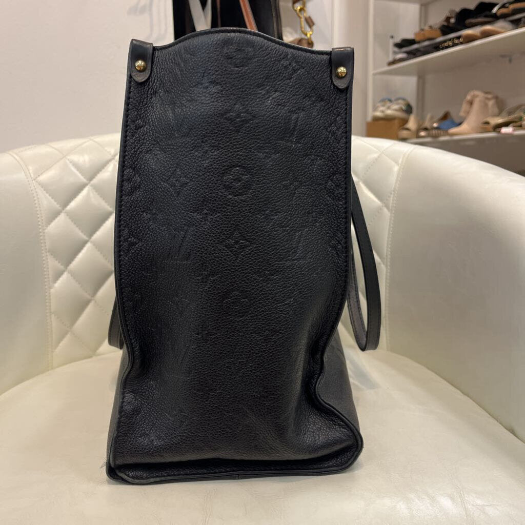 Louis Vuitton On The Go HANDBAGS black