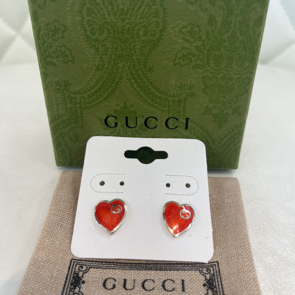 gucci EARRINGS red