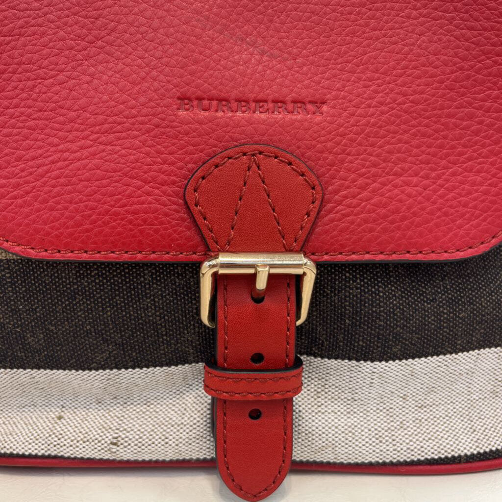 Burberry HANDBAGS red