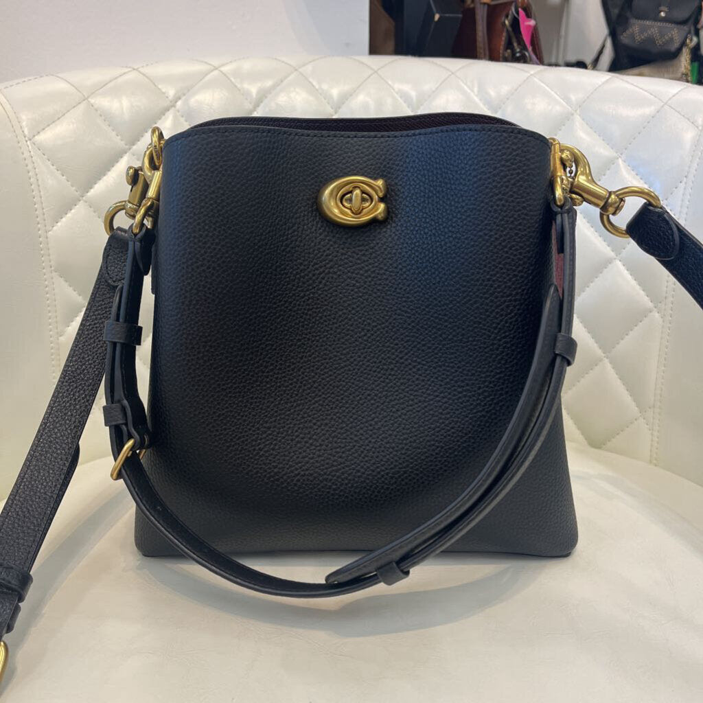 Coach Willow Bucket HANDBAGS black