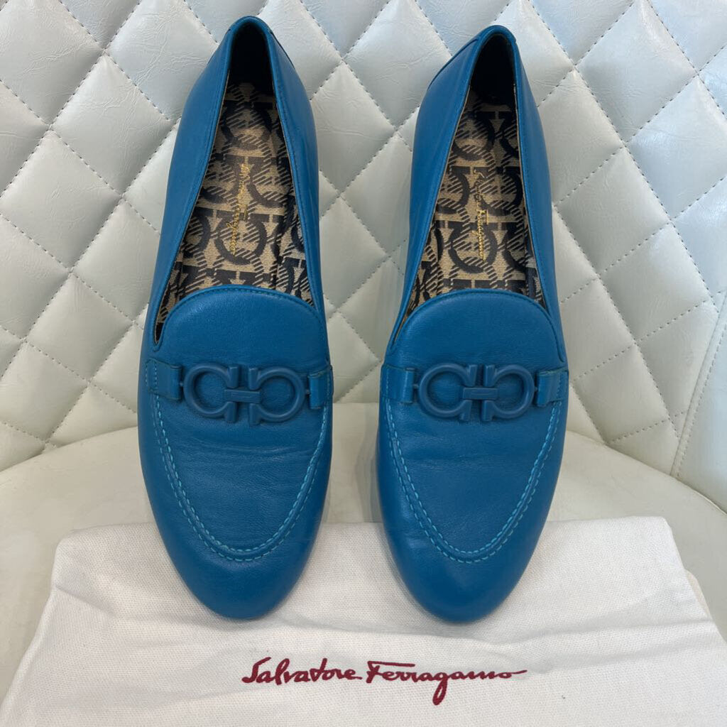 Salvatore Ferragamo - R SHOES 9.5 Teal