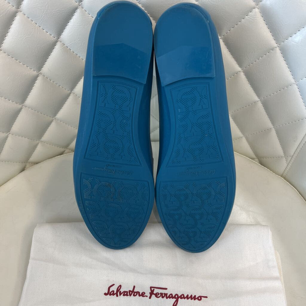 Salvatore Ferragamo - R SHOES 9.5 Teal