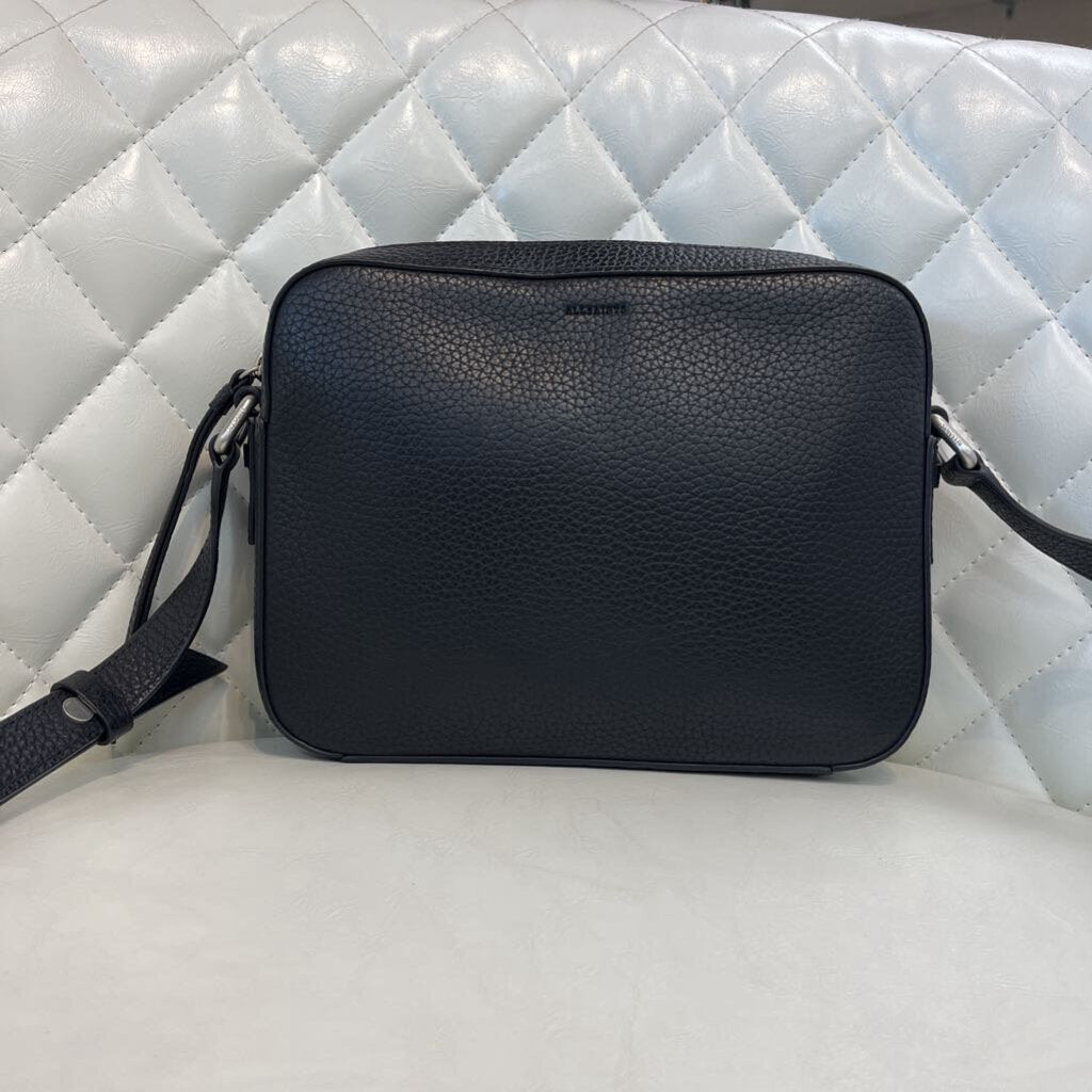 all saints HANDBAGS black