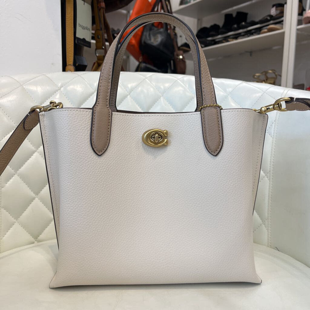 Coach HANDBAGS white