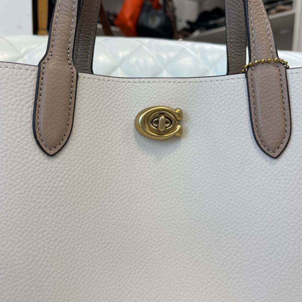 Coach HANDBAGS white