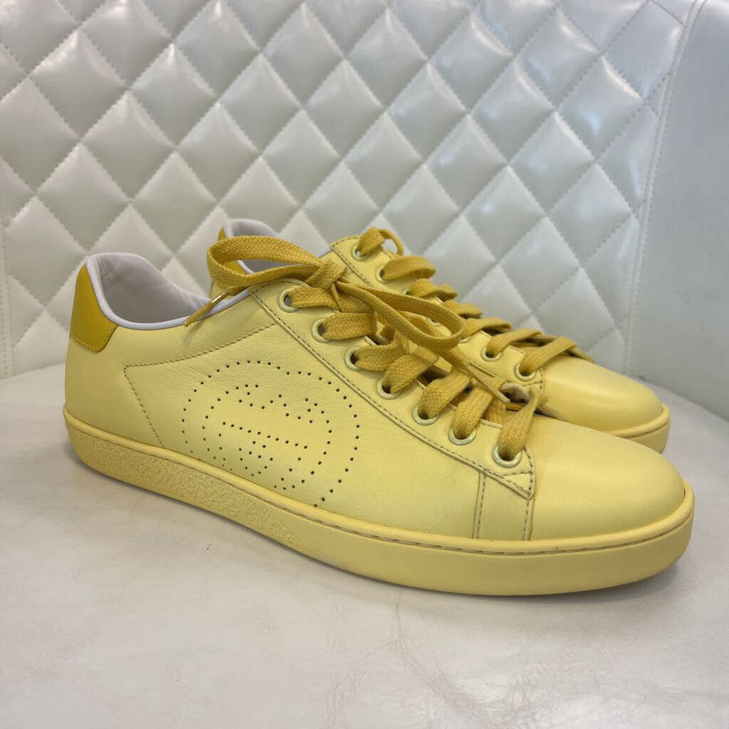 gucci SHOES 38 yellow