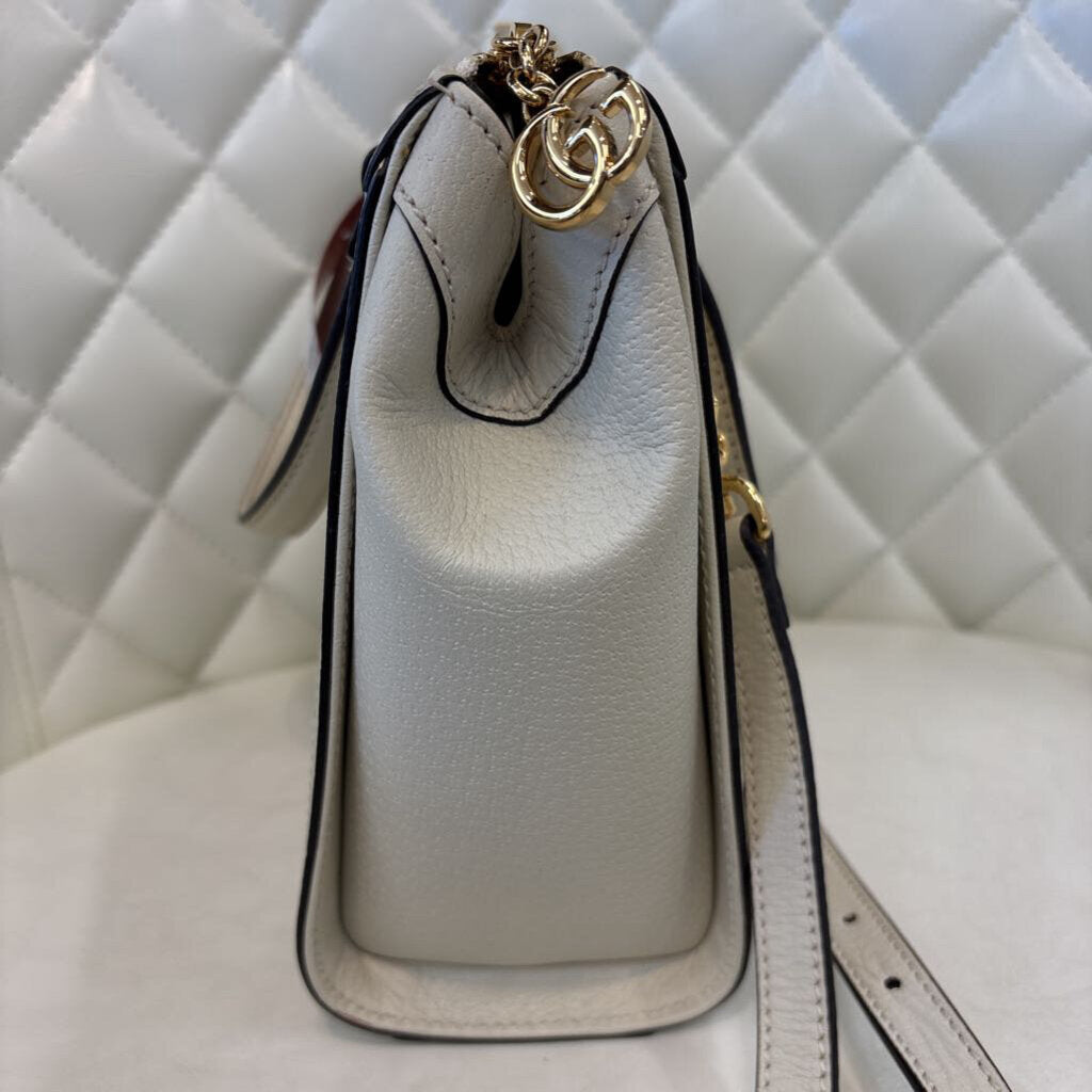 Gucci Ophedia Tote HANDBAGS Small white