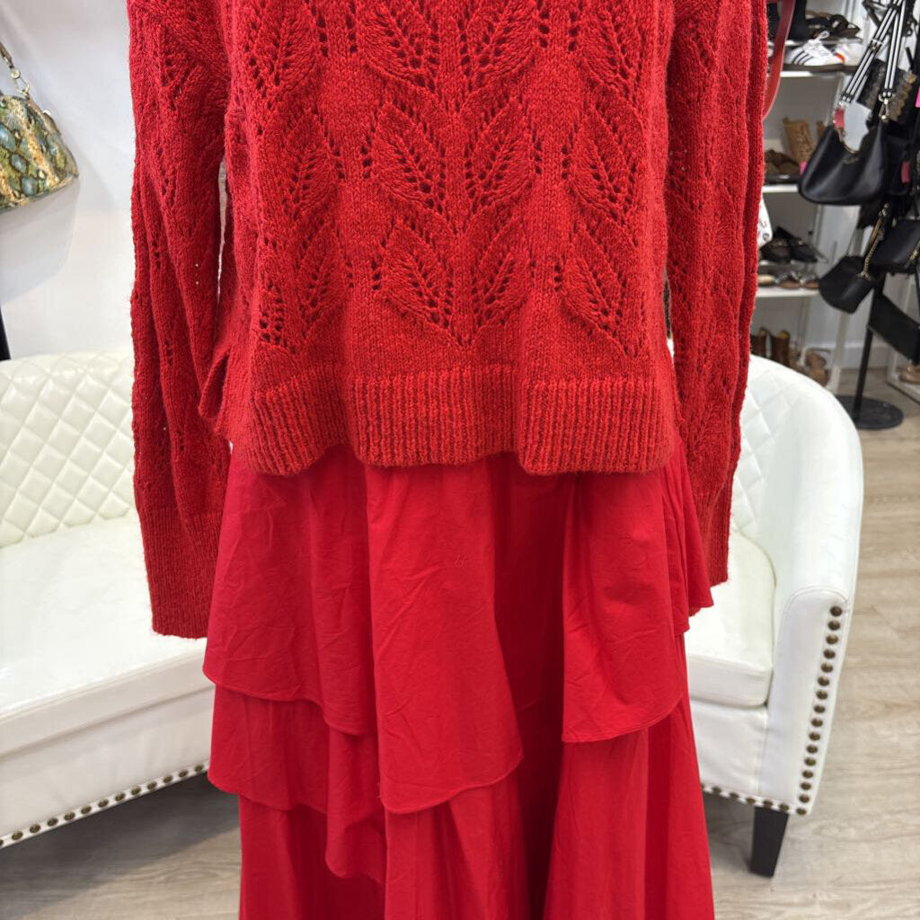 anthropologie CLOTHING m red