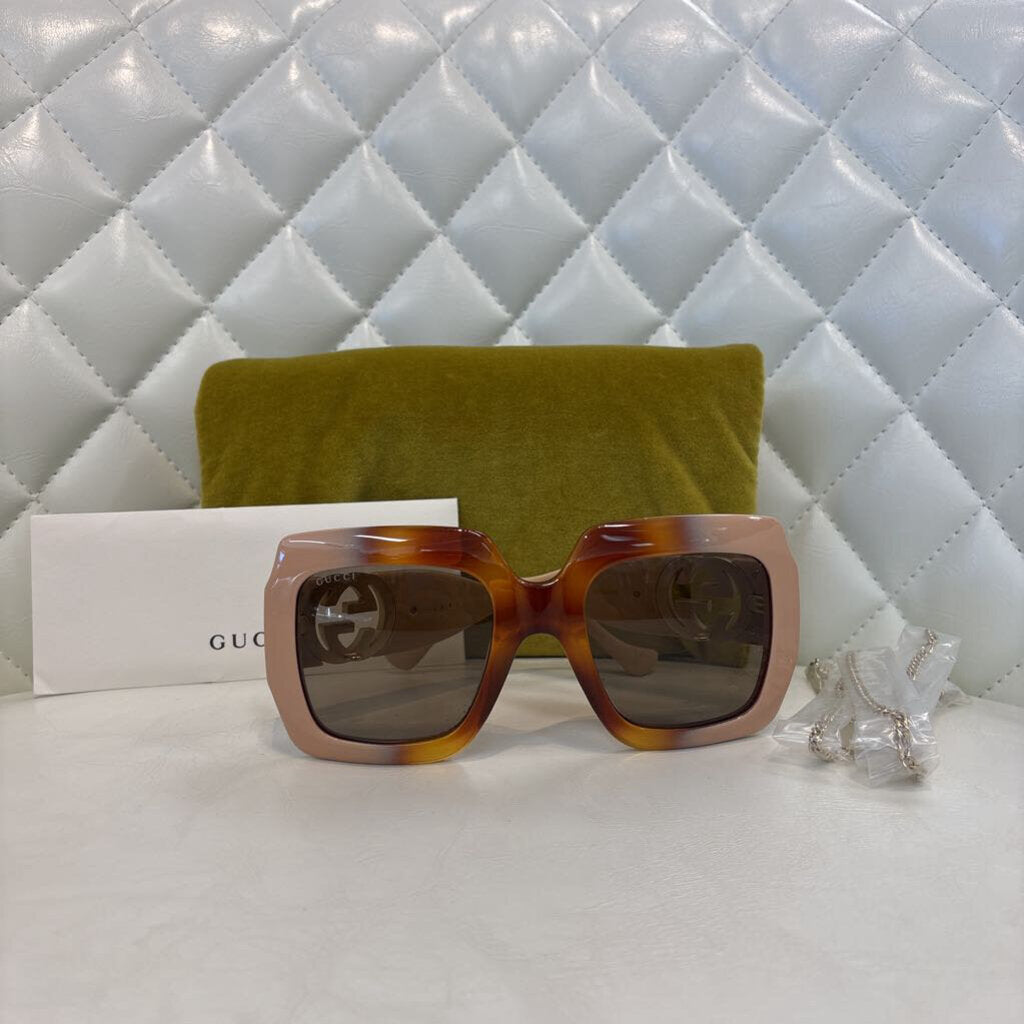 gucci SUNGLASSES brown