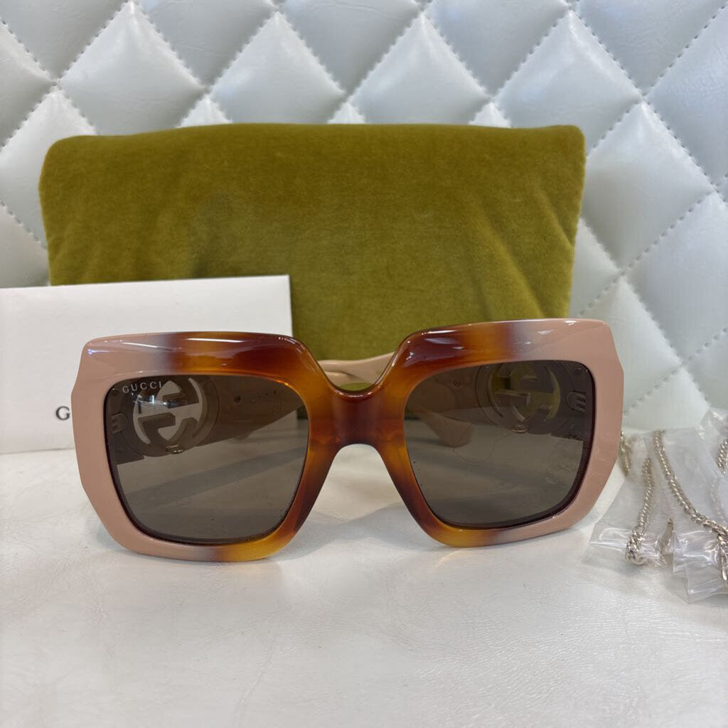 gucci SUNGLASSES brown