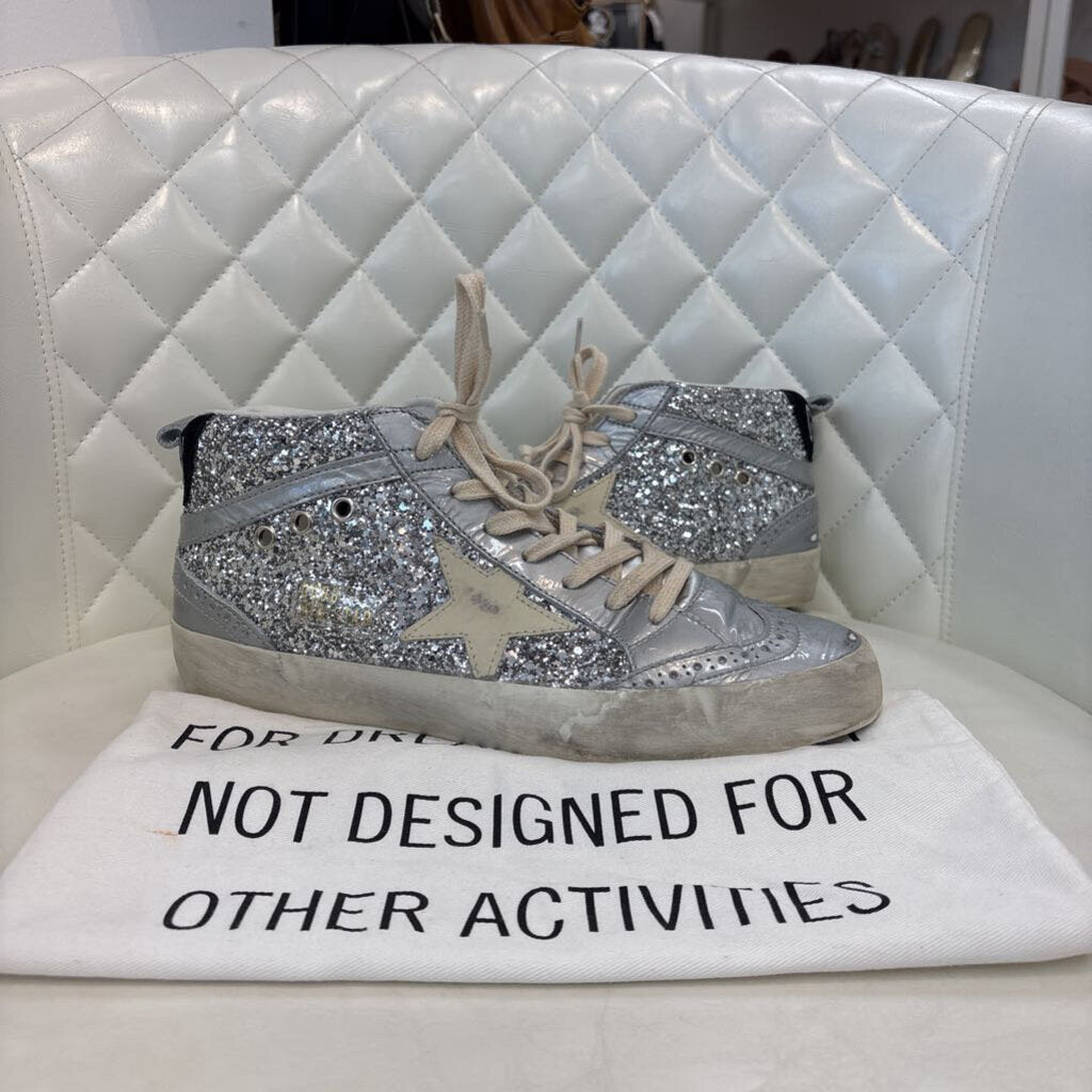 Golden Goose SHOES 40 silver