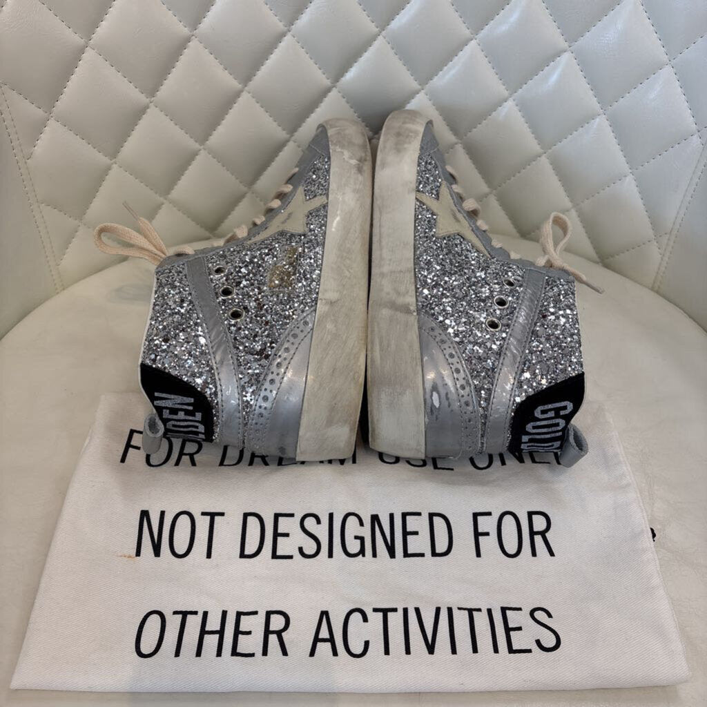 Golden Goose SHOES 40 silver