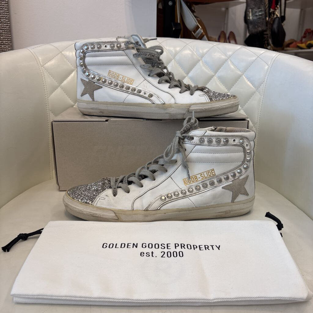 Golden Goose SHOES 42 Silver