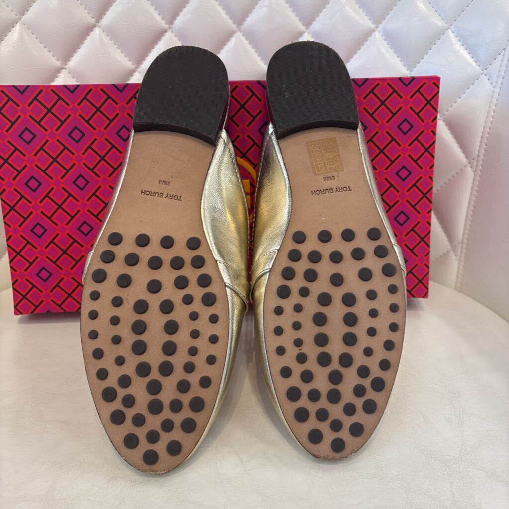 tory burch SHOES 8.5 Gold