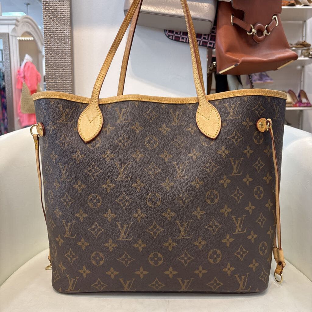 Louis Vuitton Neverfull HANDBAGS MM Azur