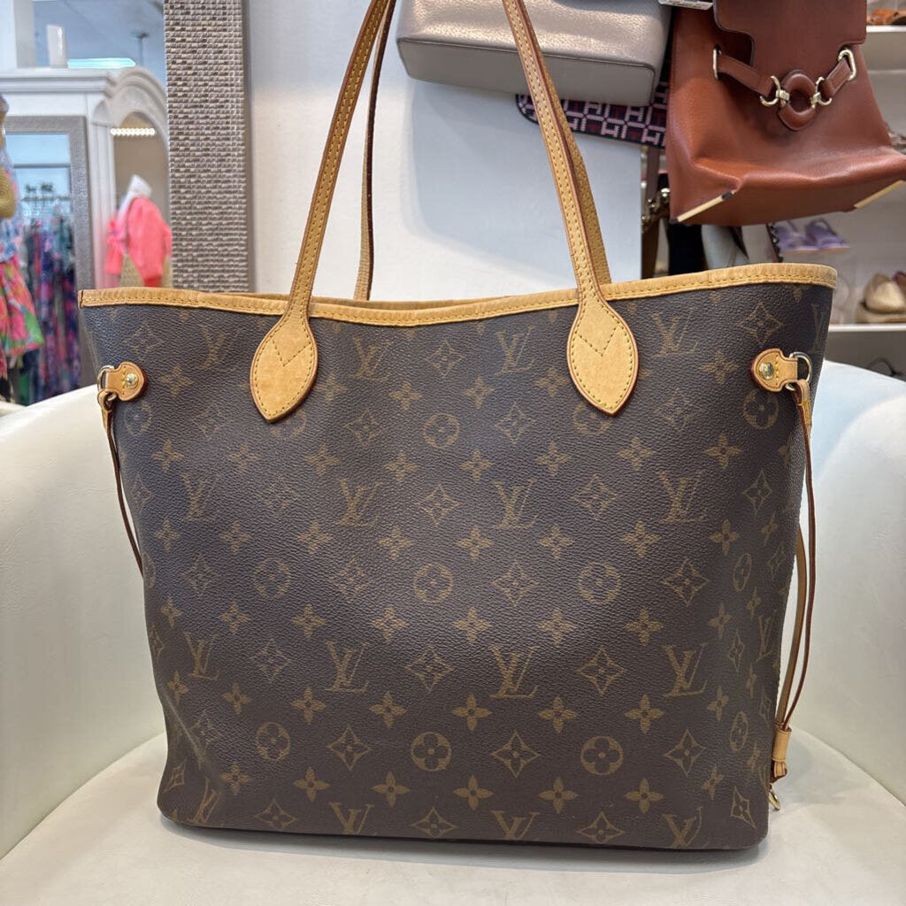 Louis Vuitton Neverfull HANDBAGS MM Azur