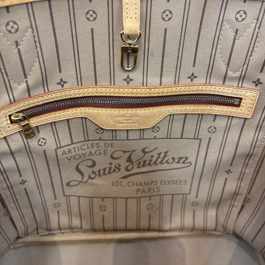 Louis Vuitton Neverfull HANDBAGS MM Azur