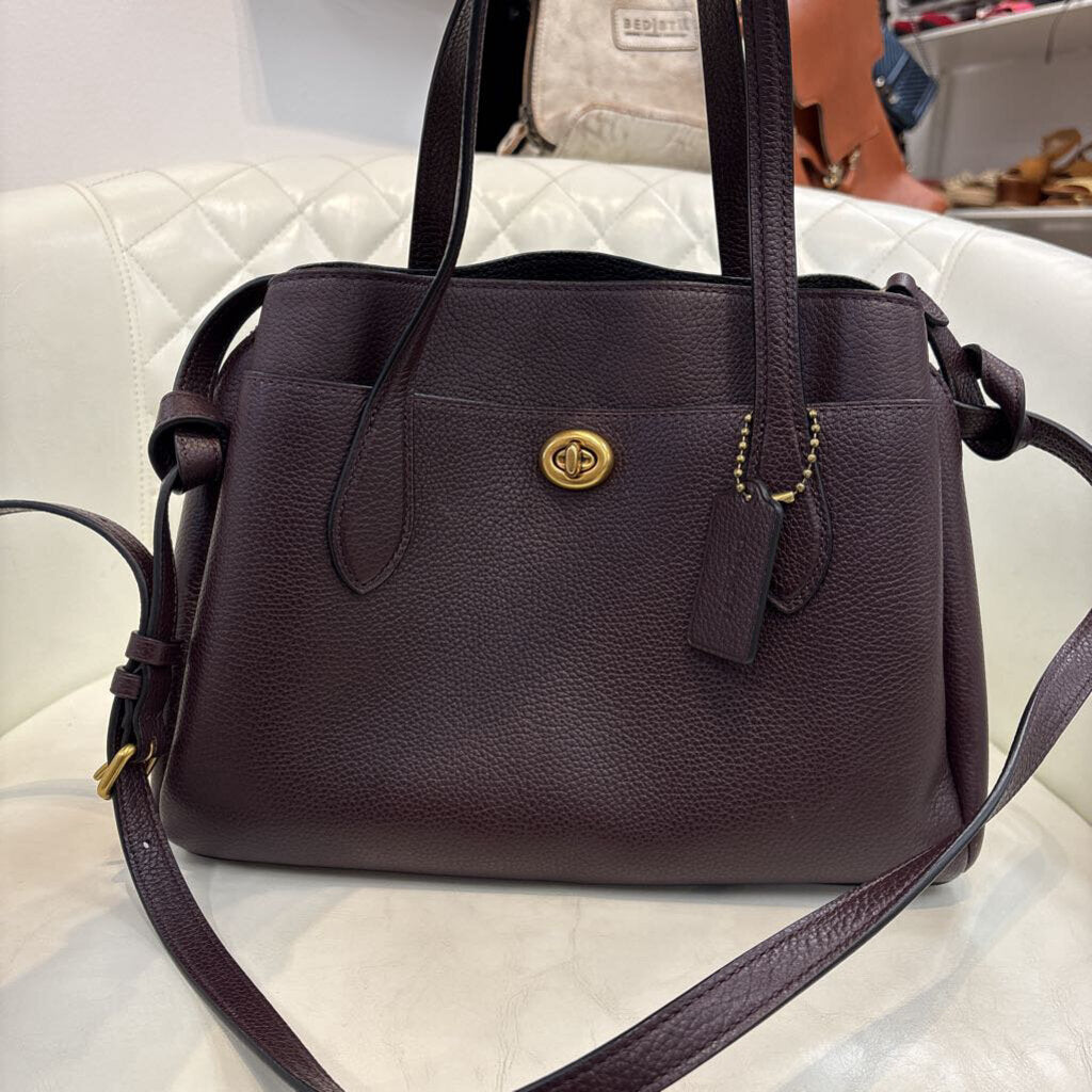R- Coach BAG small Garnet