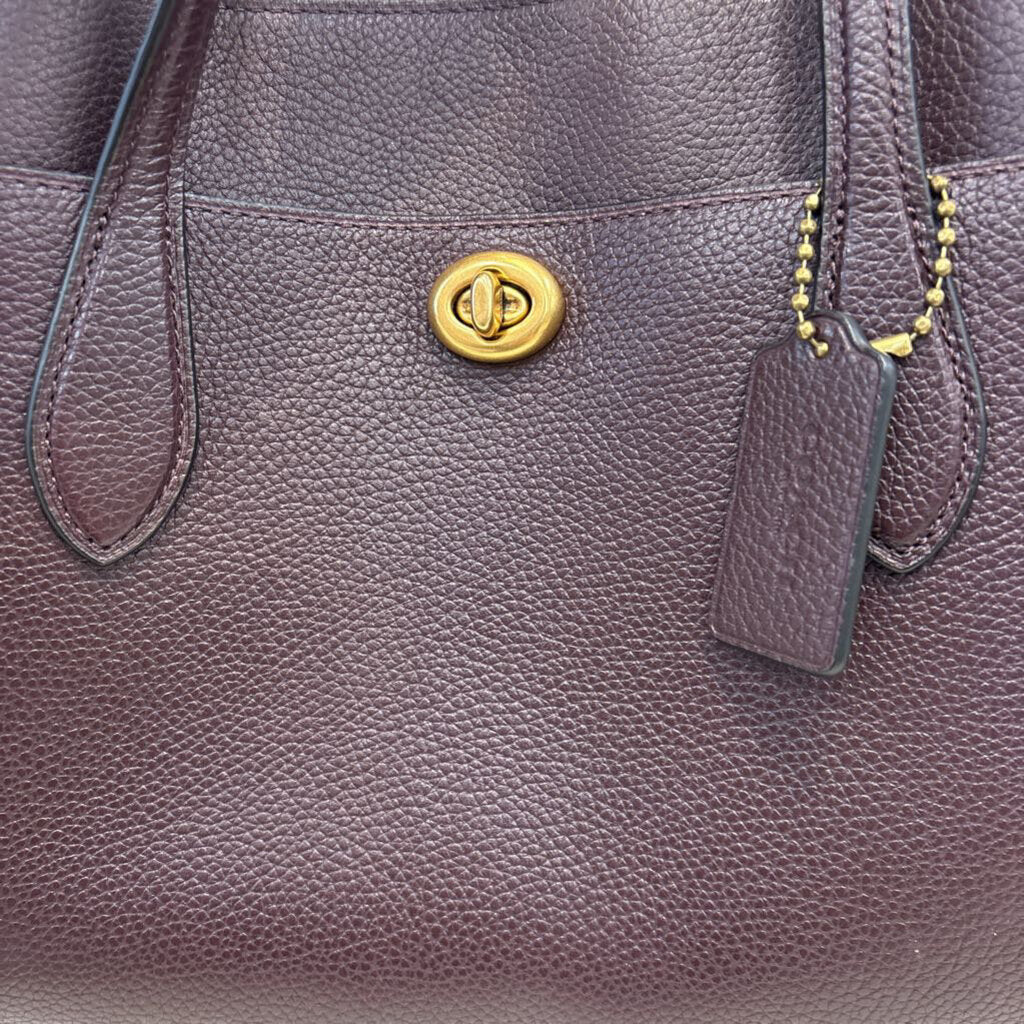 R- Coach BAG small Garnet