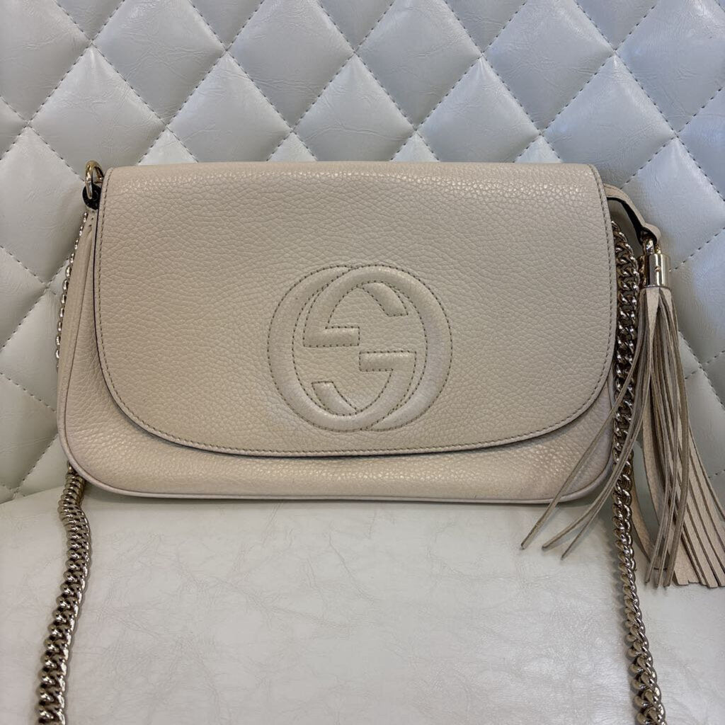 Gucci Soho HANDBAGS cream