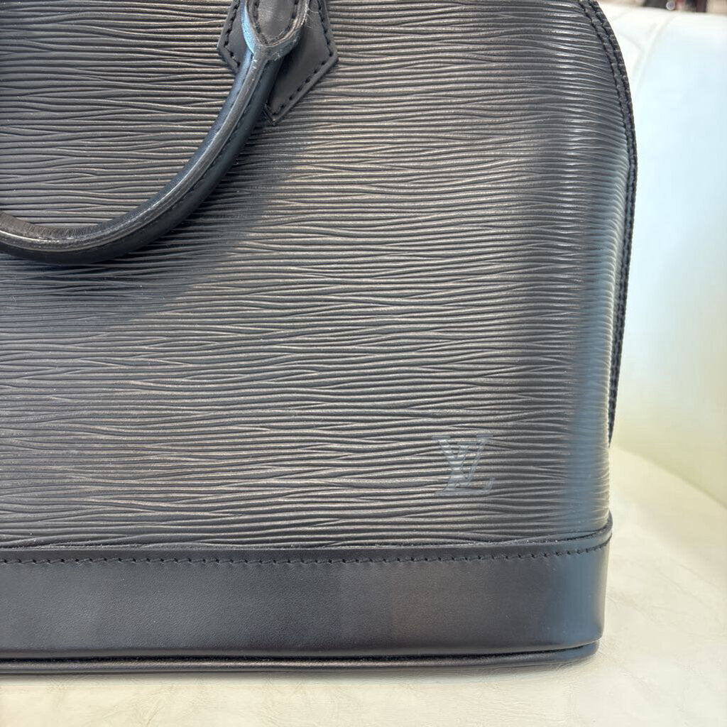 Louis Vuitton Alma HANDBAGS PM Black Epi